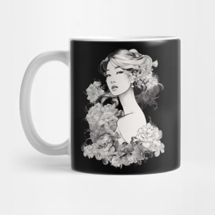 Asian Lady Mug